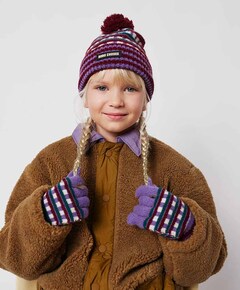 Meisjes handschoenen paars