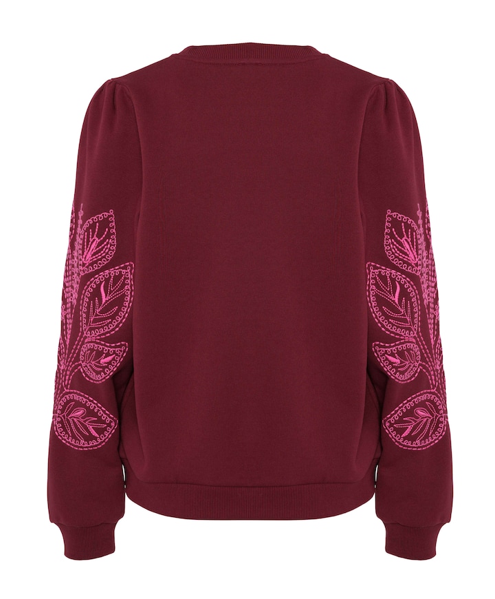 Dames sweater bordeaux