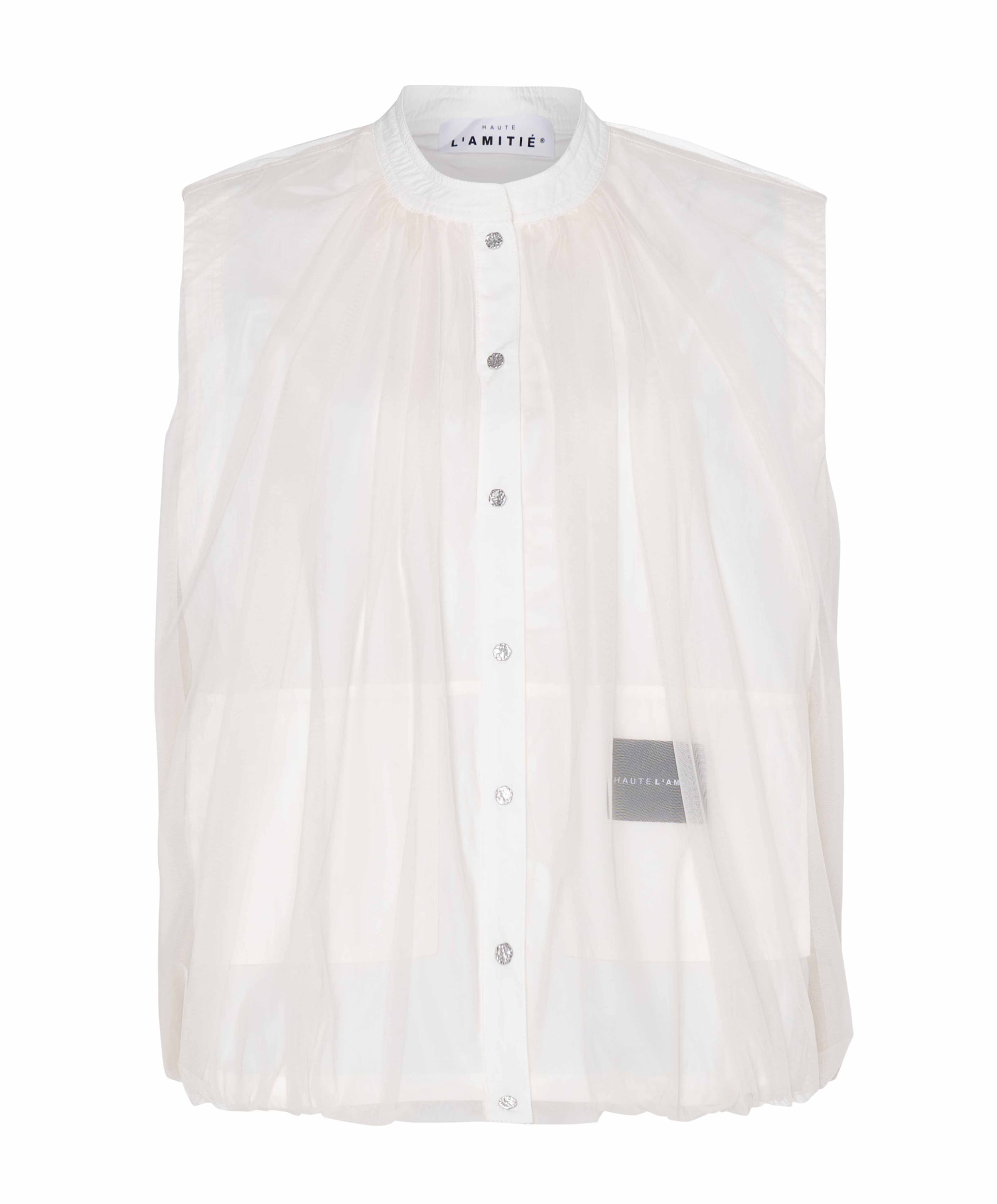 Dames gilet ecru