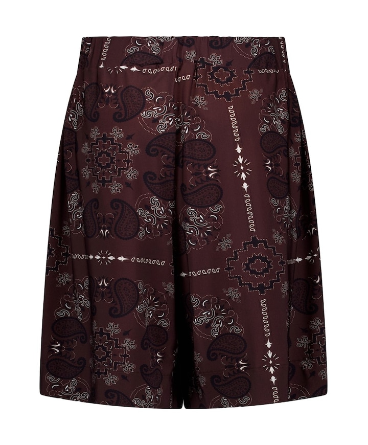 Grace paisley dames bermuda bruin