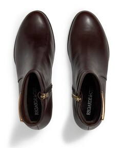 dames enkellaarzen bruin