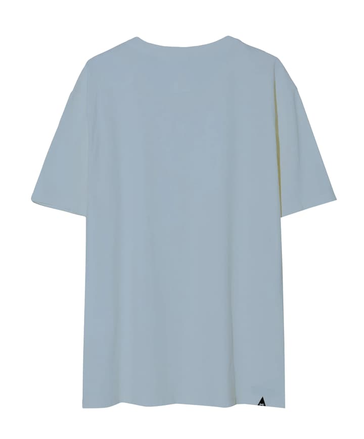 Heren T-shirt blauw