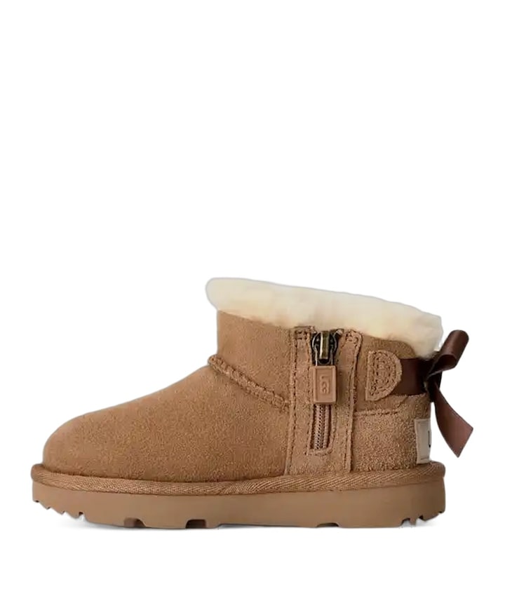 T ULTRA MINI BAILEY BOW meisjes enkellaarzen bruin