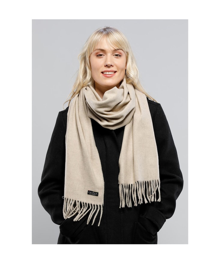 Dames sjaal beige