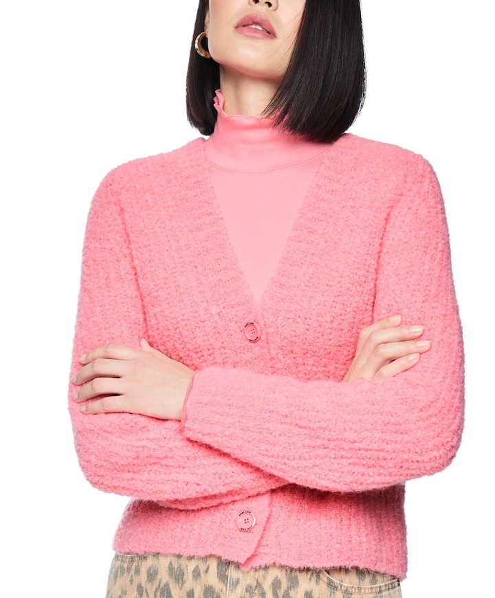 Dames vest roze