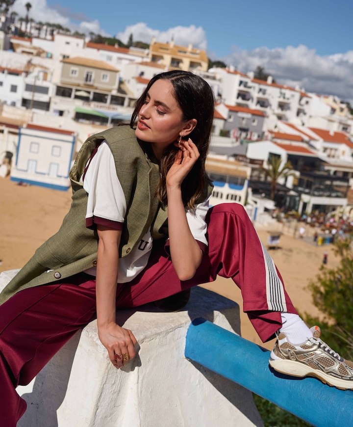 Amsterdam dames sneakers goud