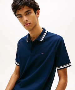 Heren polo blauw
