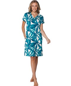 Dames nachthemd blauw