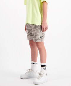 Camo cargo korte broek groen