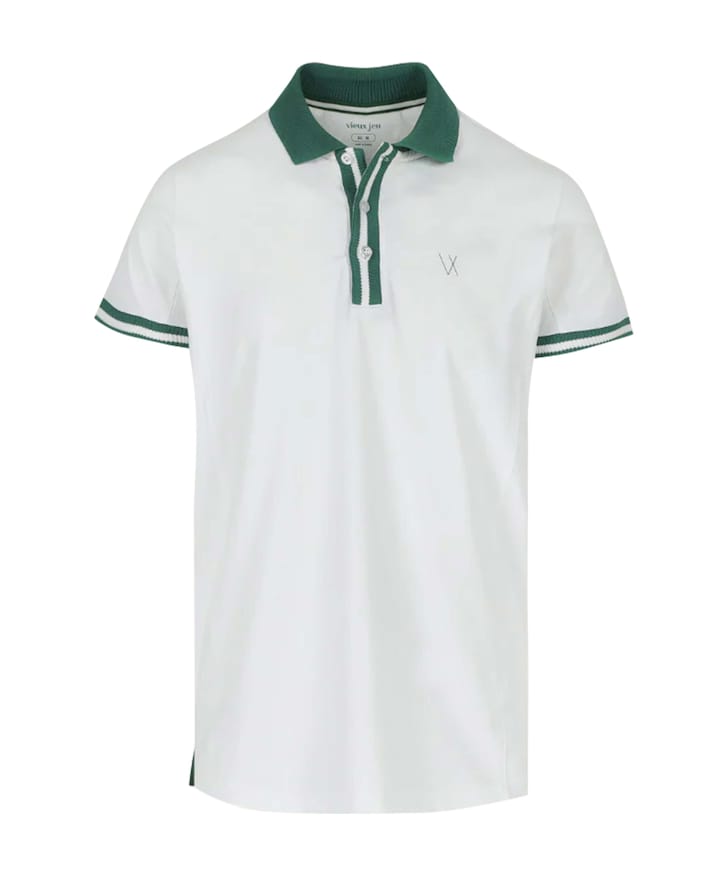 Heren polo wit