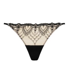 Dames string zwart