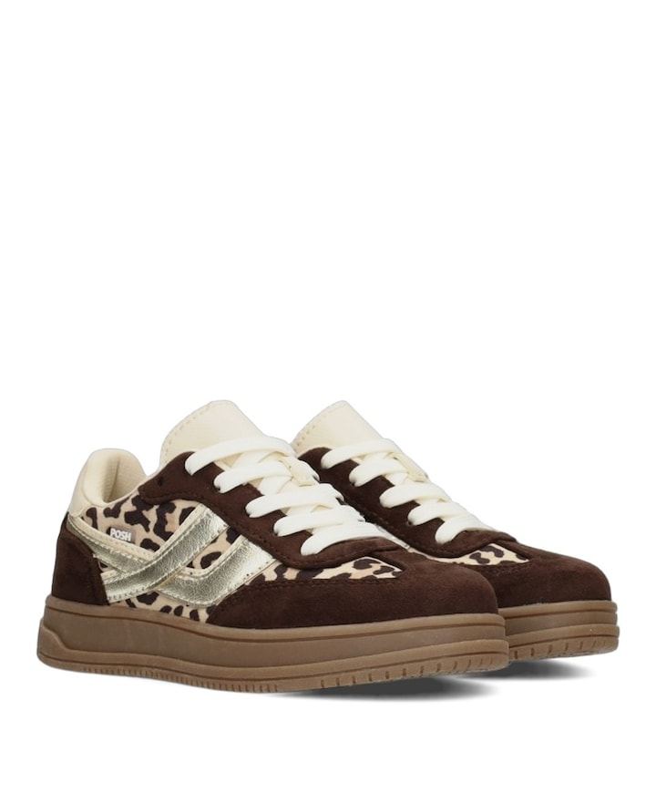 meisjes sneakers bruin