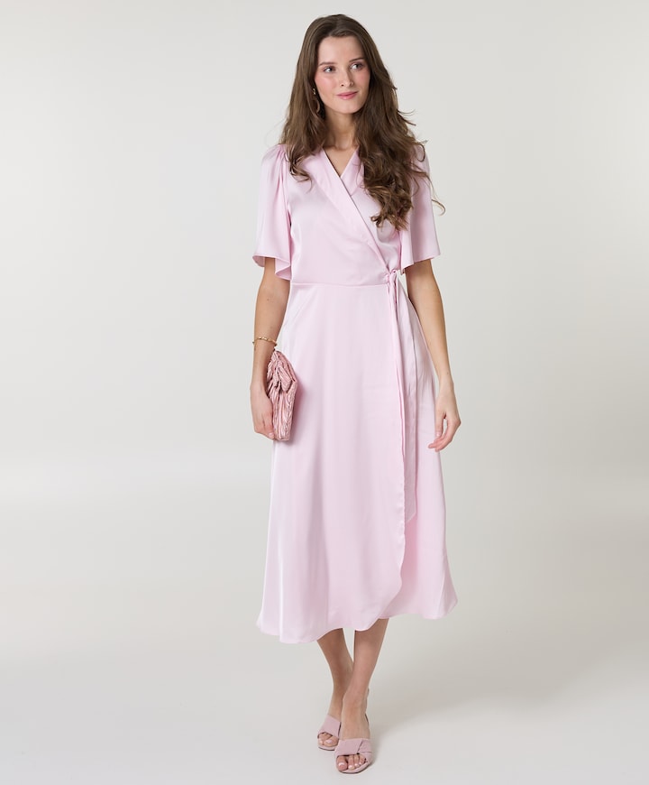 Dames jurk roze