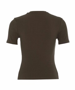 Dames T-shirt bruin