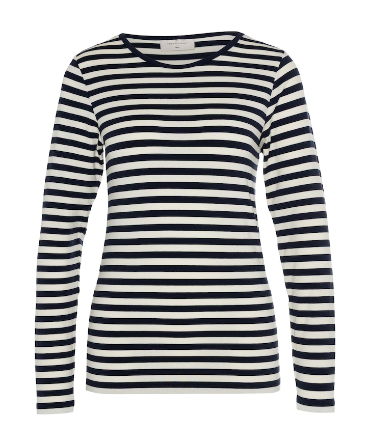 Dames longsleeve blauw