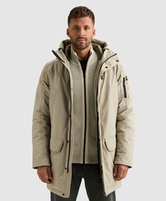 Heren jas beige