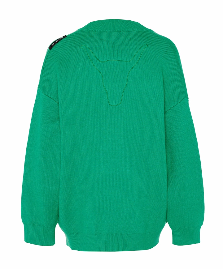 Dames vest groen