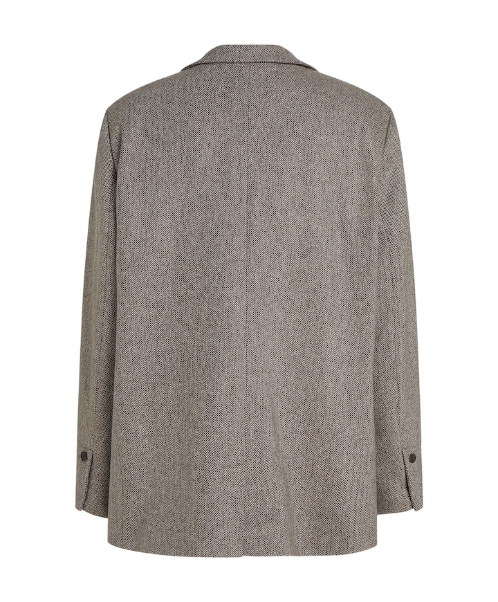Dames blazer bruin