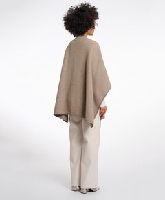 Dames cape beige