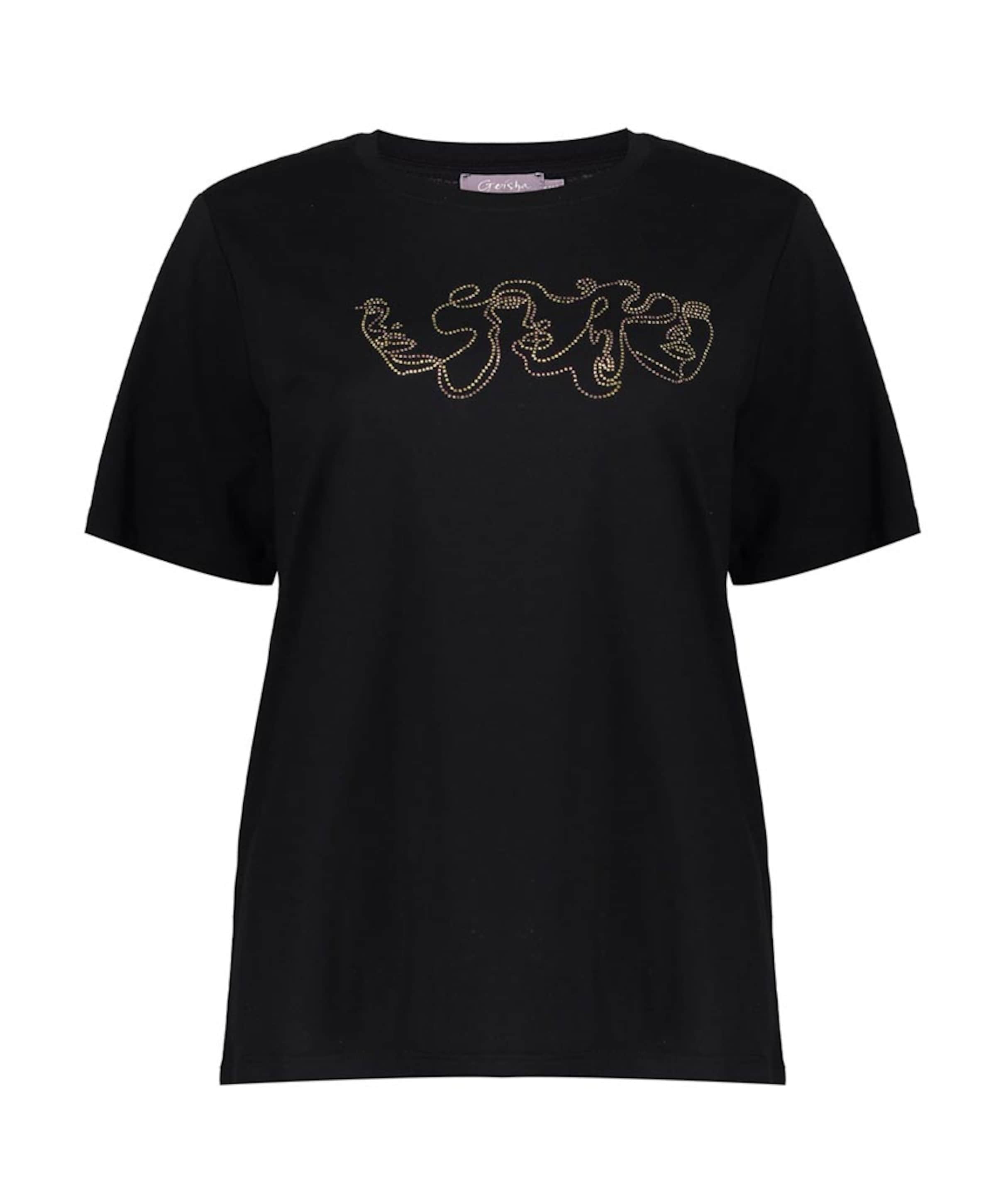 Dames t-shirt zwart