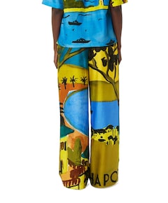 Brent dames broek geel