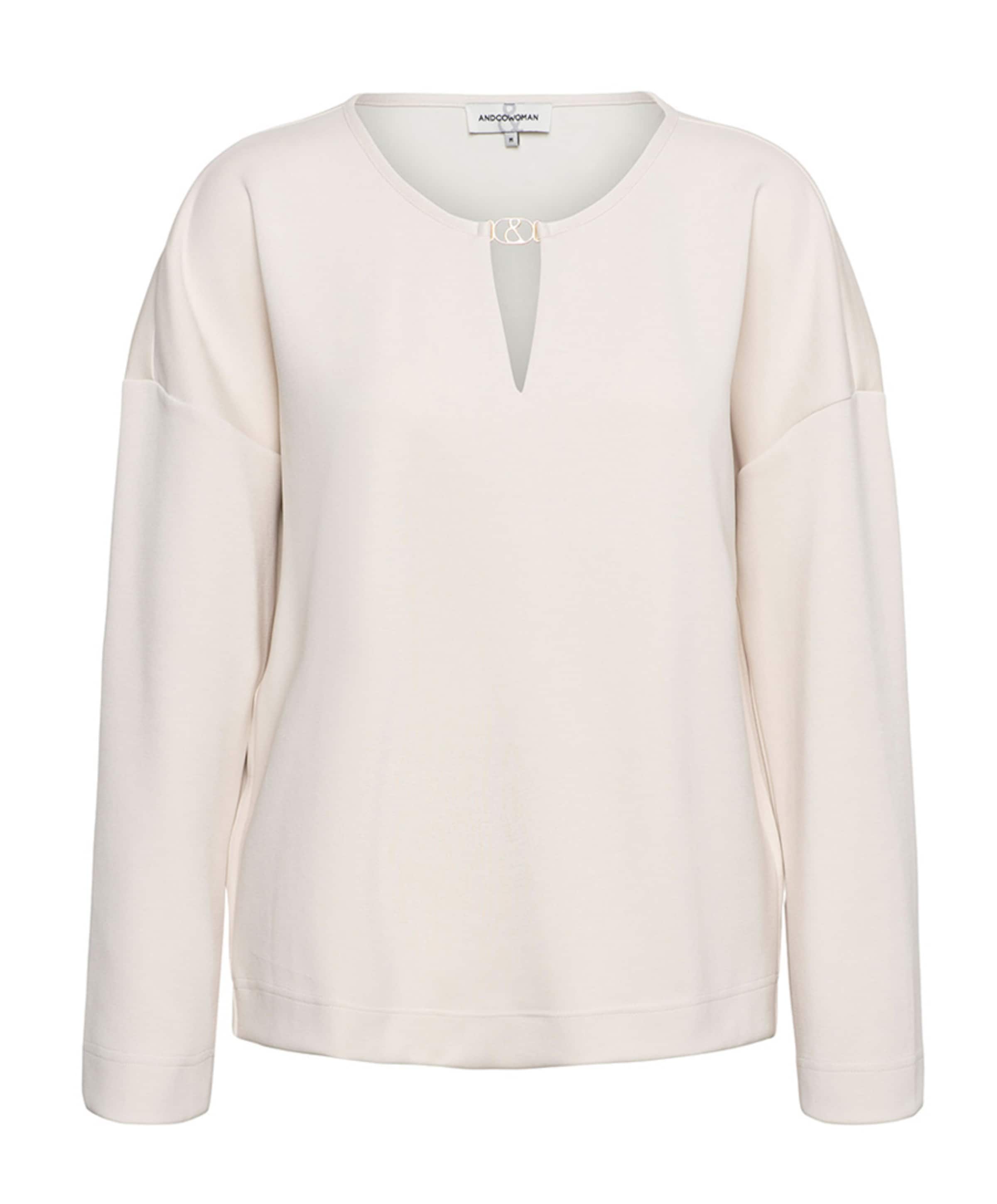 Dames top beige