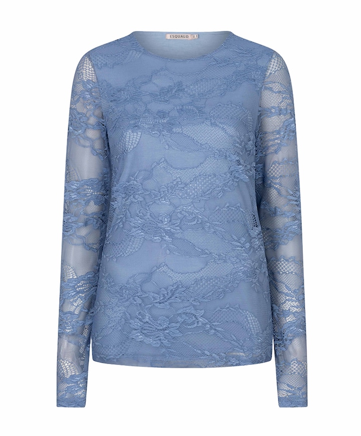 Dames top blauw