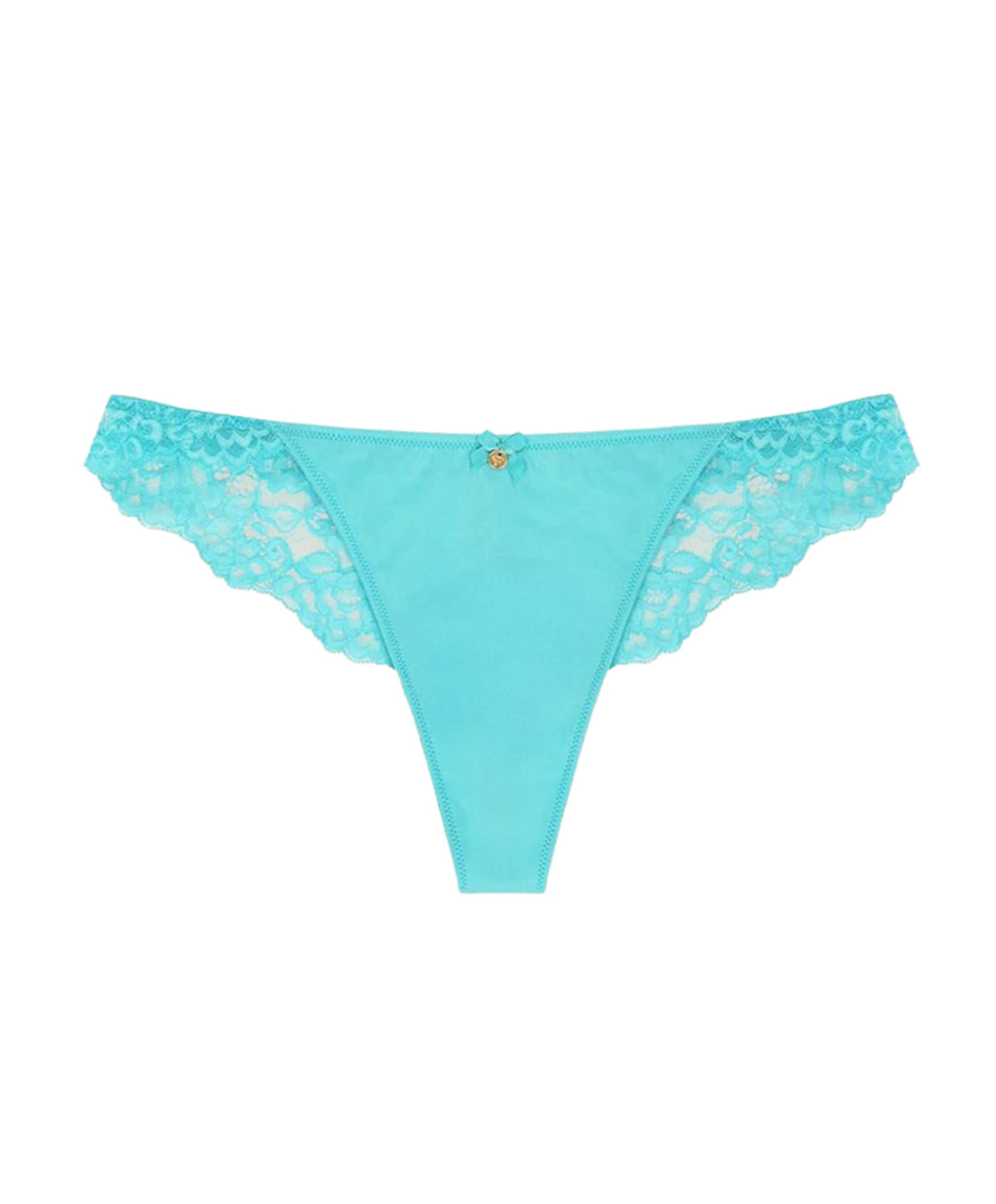 Dames string blauw