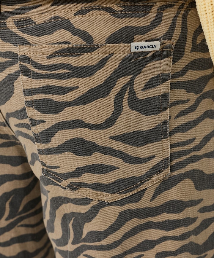 W262721 meisjes broek beige