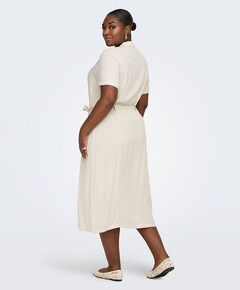 Dames jurk ecru