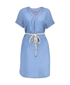 Dames jurk blauw