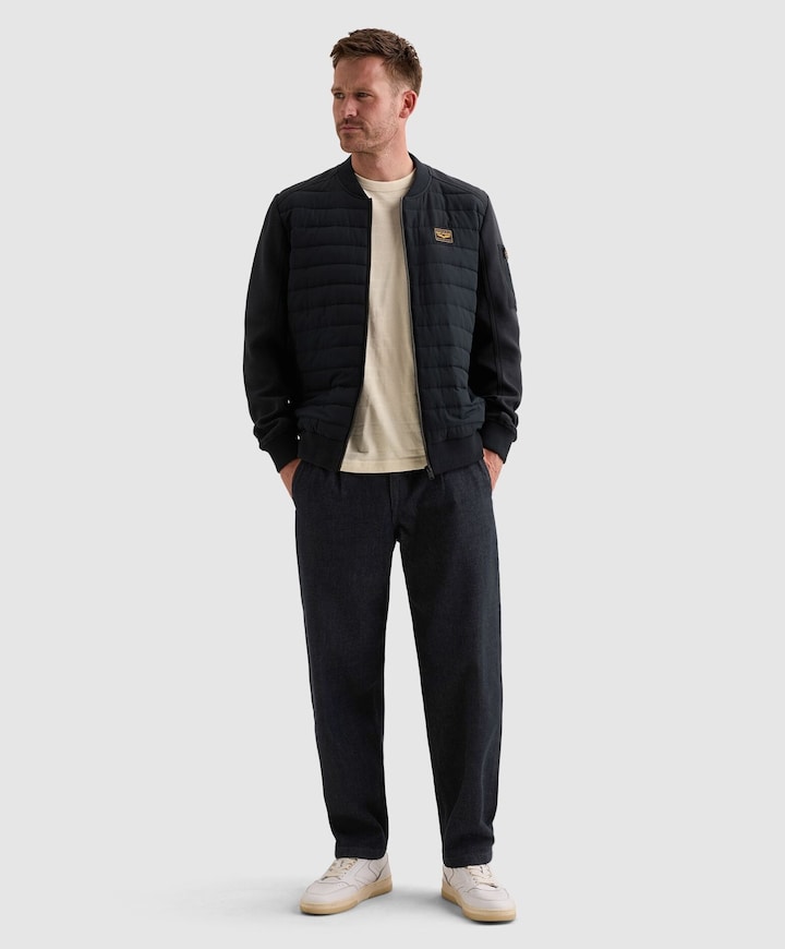 Heren jas blauw