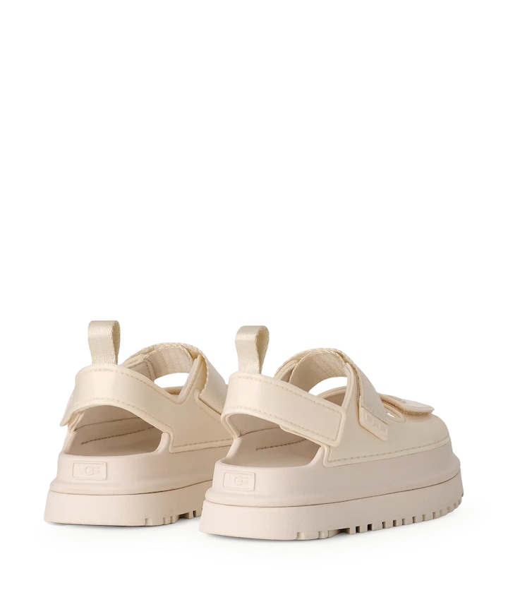 K GOLDENGLOW GLOSSY SPARKLES meisjes sandalen ecru