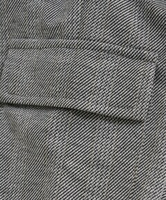 Stripe Cargo broek grijs