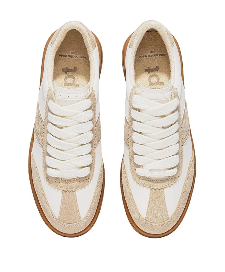 SANTOS dames sneakers beige