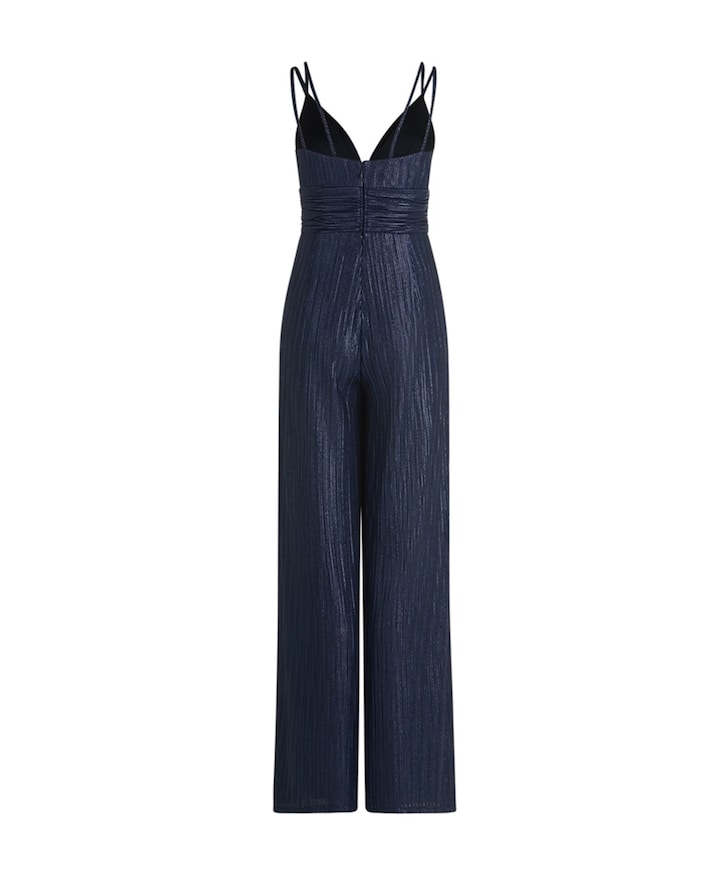 Overall Lang ohne Arm dames jumpsuit blauw