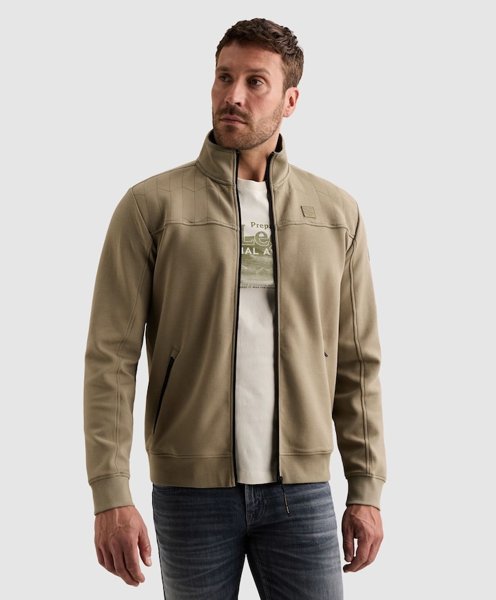 Heren vest groen
