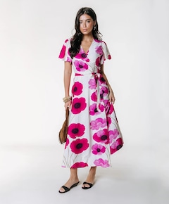 Dames jurk roze
