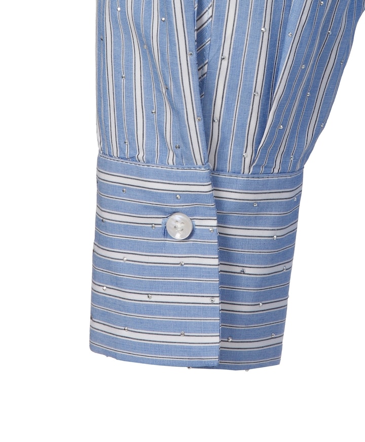 Dames blouse blauw