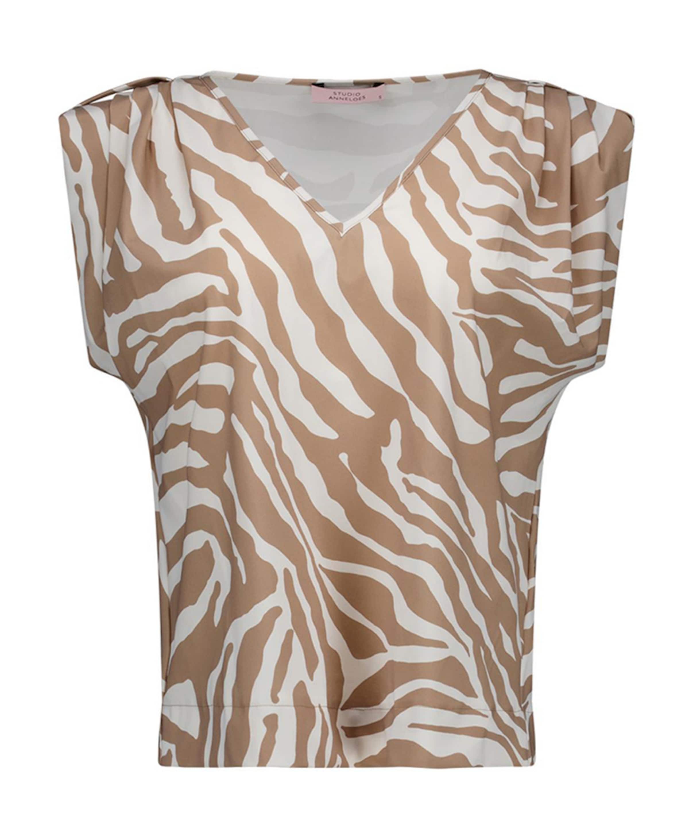 Dames top beige