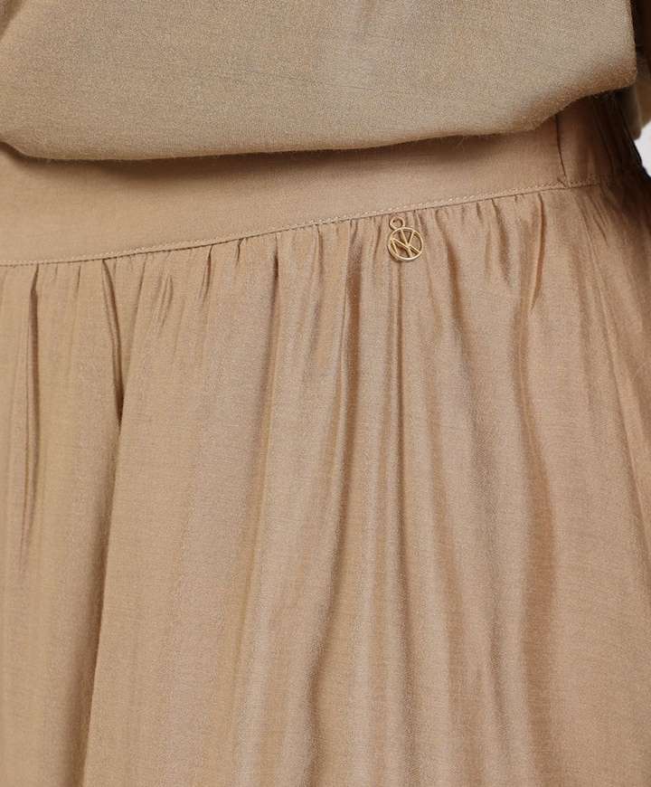 Dames rok beige
