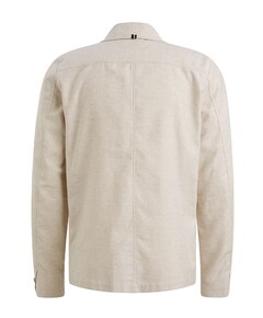Heren overshirt beige
