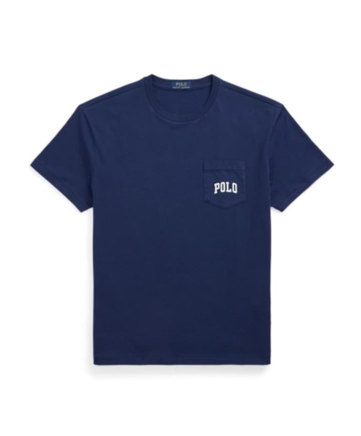 Heren t-shirt blauw