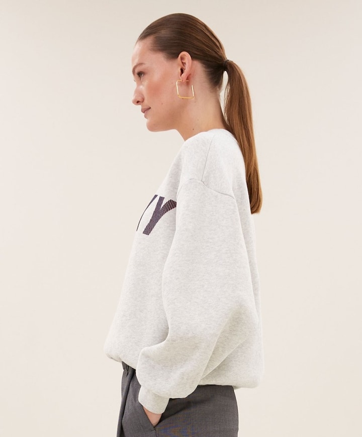 Dames sweater grijs