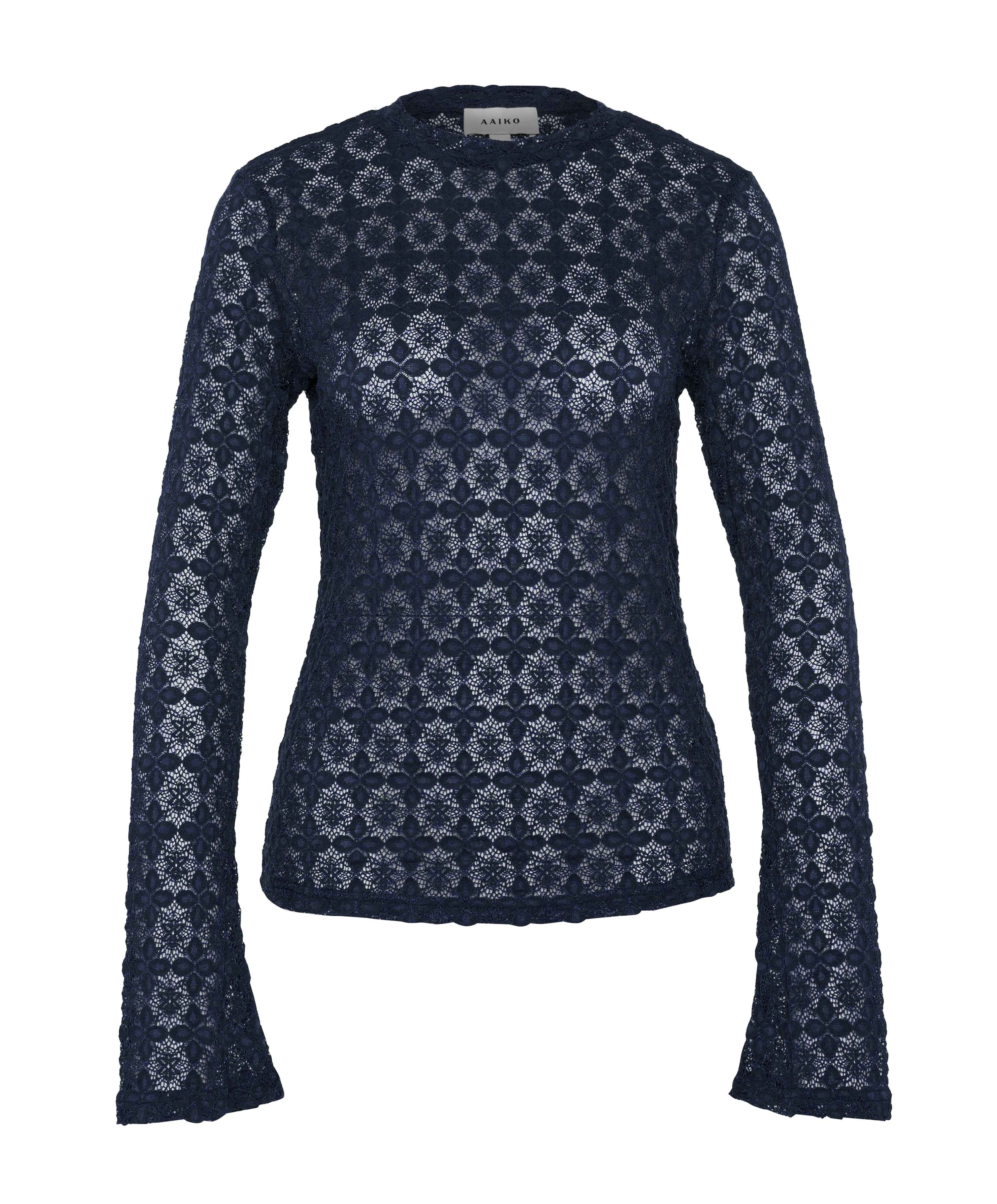 Dames top blauw