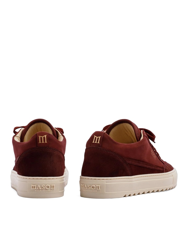 heren sneakers bordeaux