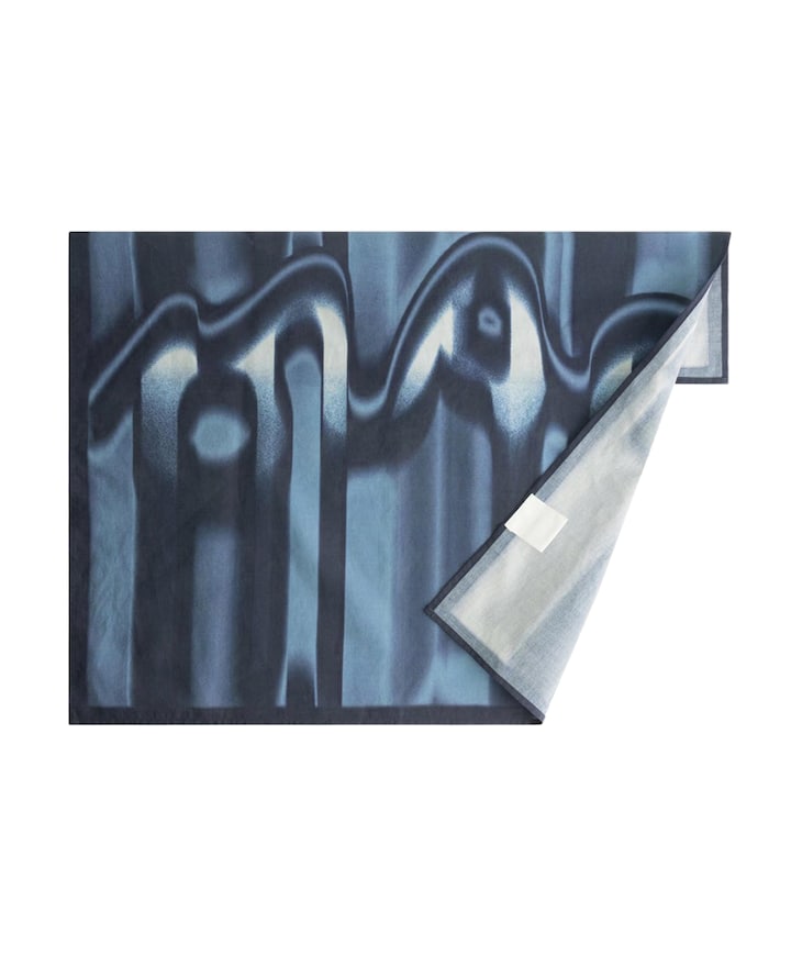 Sjaal blauw