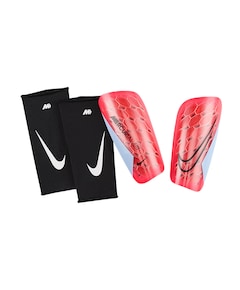 Scheenbeschermers rood