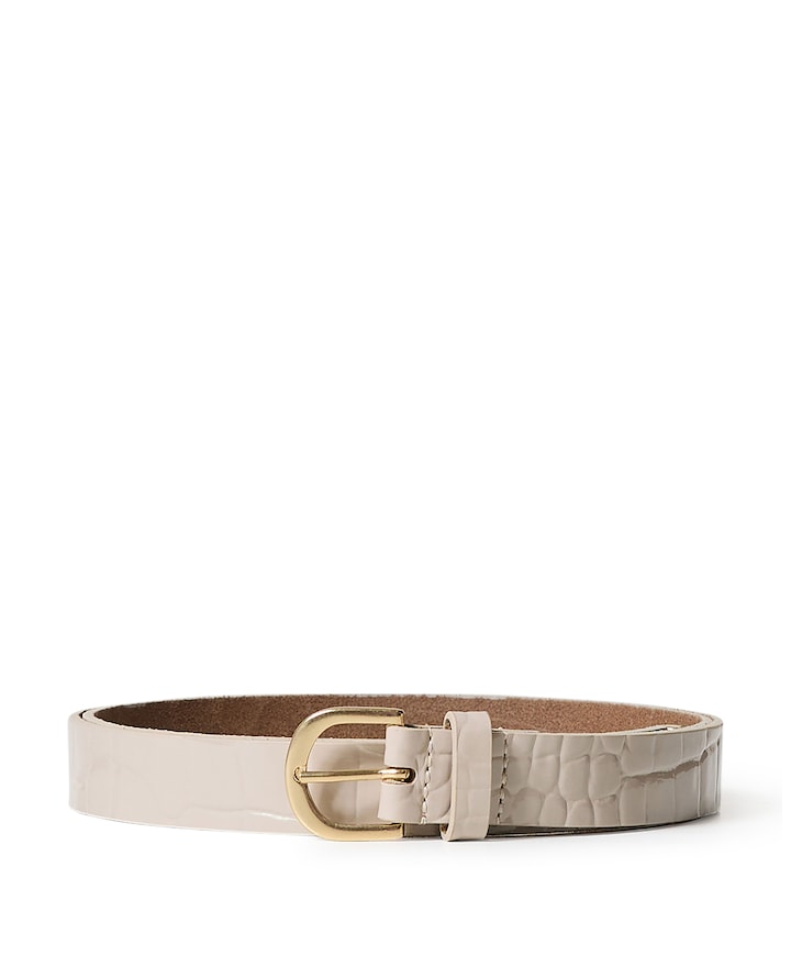 Dames riem beige