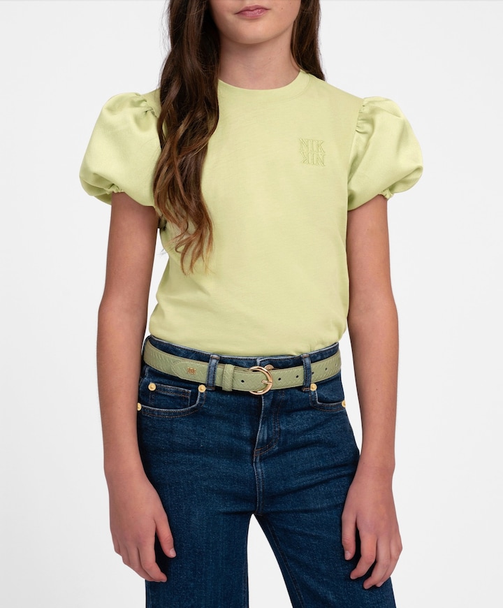 Meisjes T-shirt groen